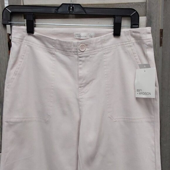 Wide Leg Crop Pant | 89th &  Madison | 2 - Picture 3 of 11